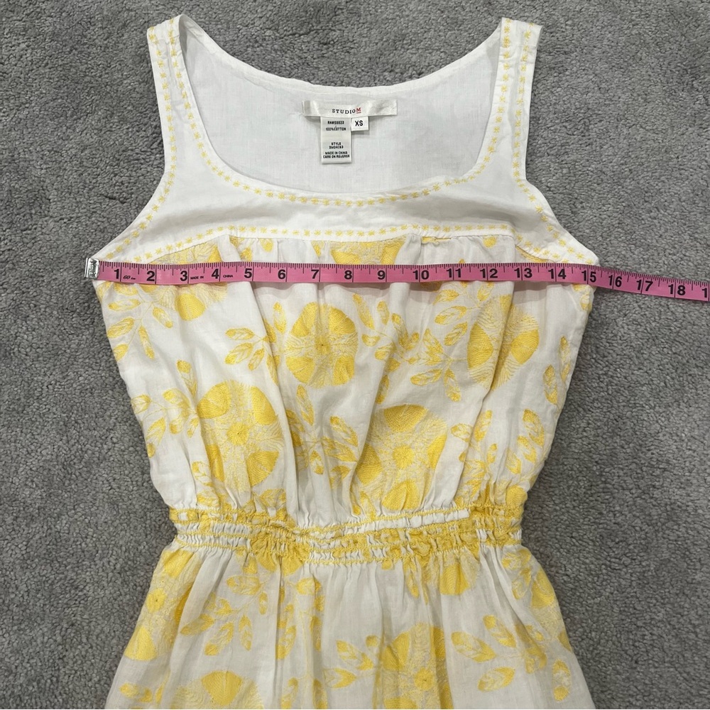 Studio M Floral Sundress Womens Sz XS - Picture 4 of 8